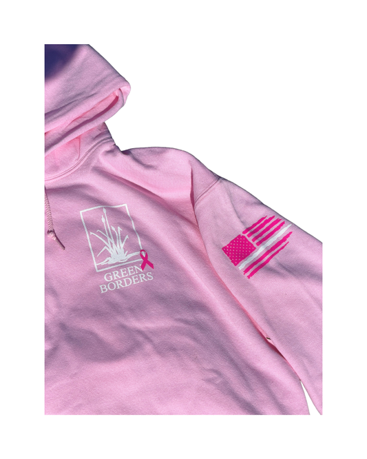 Breast Cancer Awareness x Green Borders Sweatshirts