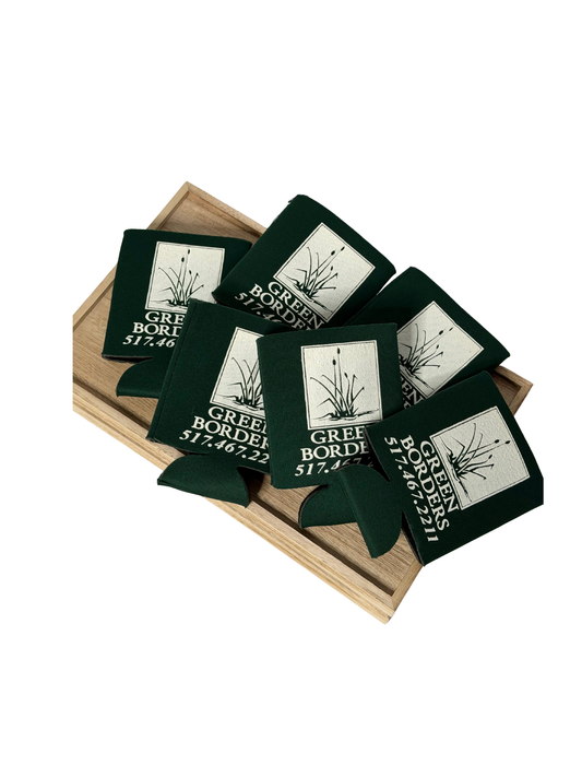 Green Borders - Koozie